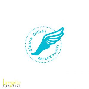 check out limelite creatives flying foot logo design